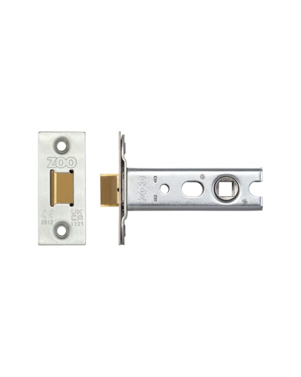Tubular Latch (Knobs) - Architectural 45* Travel 76mm C/W SSS forend