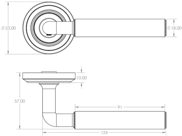 Jedo Elise Door Handles - Image 2