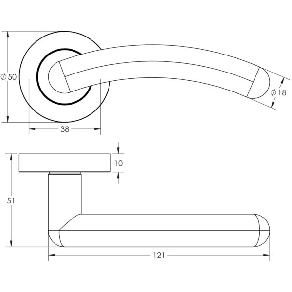 Mailand Door Handles - Image 2