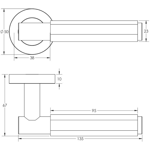 Jedo Bloom Door Handles - Image 2