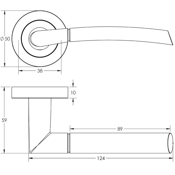 Jedo Lorenzo Door Handles - Image 2