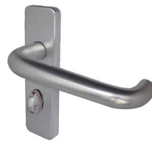 Aluminium 19mm Round Bar Lever on Plate