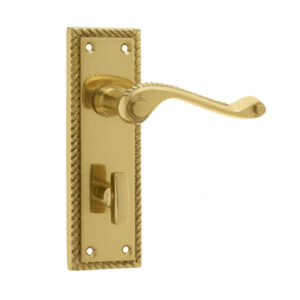 Jedo Georgian Suite Lever on Plate