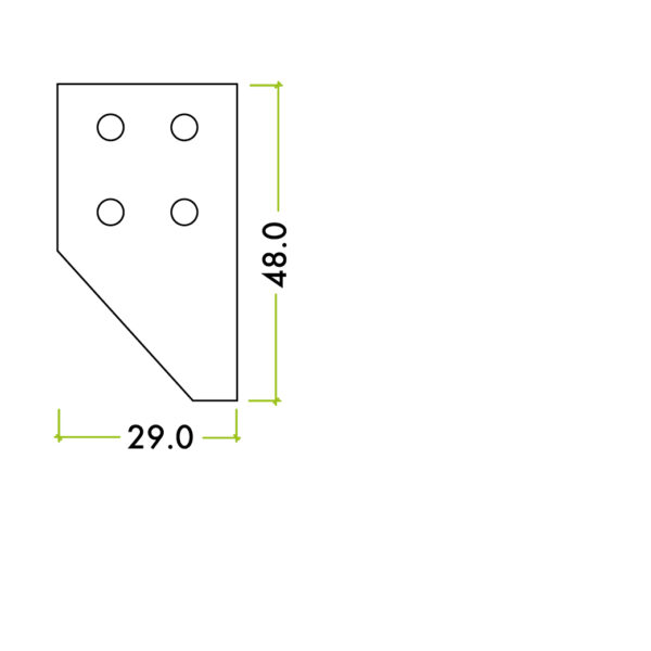 Sash Strike Plate for Sash Stop - Image 2