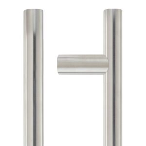 19mm Guardsman Pull Handle - 425mm - Grade 201 - Bolt Through Fixings