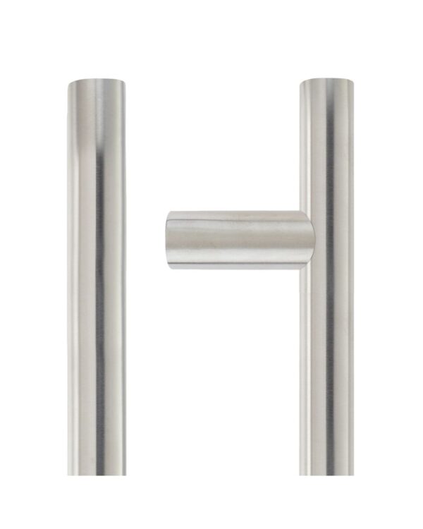 19mm Guardsman Pull Handle - 425mm - Grade 201 - Bolt Through Fixings