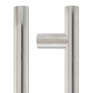22mm Guardsman Pull Handle - 425mm - Grade 201 - Bolt Through Fixings